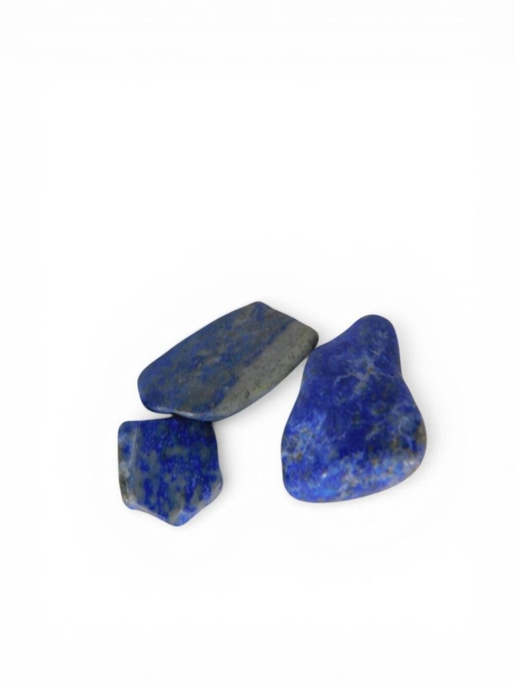 Natural Lapis Lazuli Tumbled Stones 0.3 oz Deep Blue Crystal Set Healing Stone